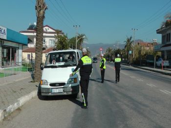 Fethiye’de Sürücülere Ceza Yağdı