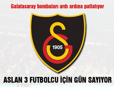 Galatasaray bombaları ardı ardına patlatıyor