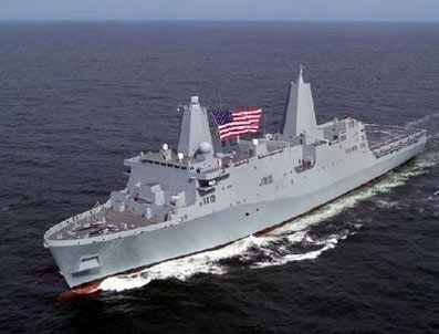 ARAP DENIZI - ABD'nin 2 savaş gemisi Hürmüz Boğazı'nda