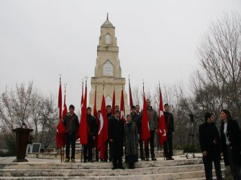 AYHAN ÖZKAN - Bakan Davutoğlu, Edirne'de Balkan Şehitliği'ni Ziyaret Etti