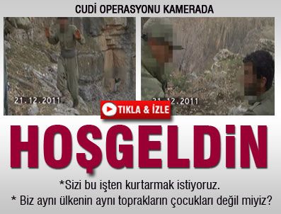 CUDI DAĞı - Genelkurmay o görüntüleri dağıttı