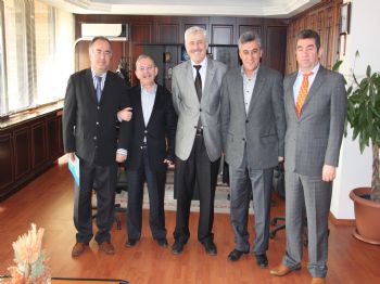 İZSU - Güzelbahçe Belediye Başkanı Türkiye Gazetesi ve İha'yı Ziyaret Etti