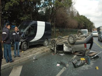 (özel Haber) İki Aracın Yarışı Kazayla Noktalandı