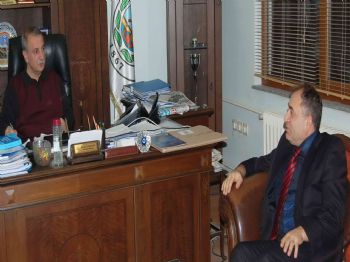 NURI BAŞARAN - Başaran’dan Başkan Karahan’a Ziyaret