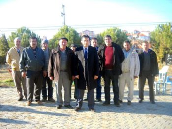 FARUK EKIZ - Eşme Kaymakamı Ekiz Yeşilkavak Köyünde İncelemelerde Bulundu