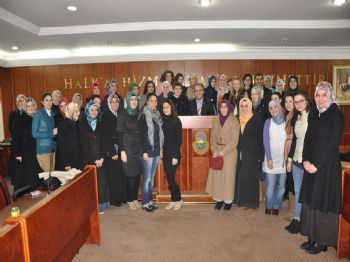 TOPHANE - Gurbetteki Türk Öğrenciler Bursa'ya Hayran Kaldı