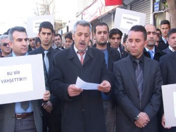 Kesk Üyelerinden Uludere Olayına Protesto