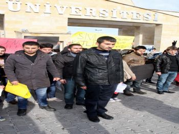 Nevşehir'de Üniversite Öğrencilerinden Protesto