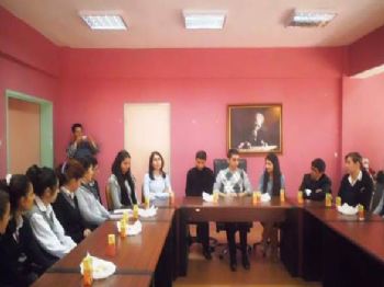 HACıHAMZA - Çankırılı Öğrencilerden Kaymakam Ersöz'e Ziyaret