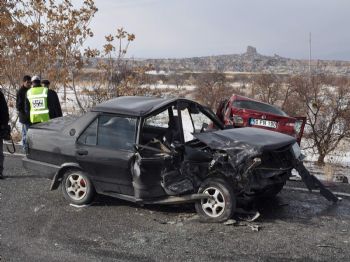 Nevşehir'de Trafik Kazası; 4 Yaralı