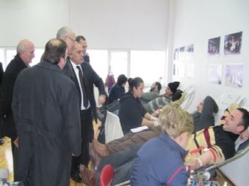 MUSTAFA AYHAN - Sakarya'da 2011'in En Çok Kan Bağışlayan İlçesi Hendek Oldu
