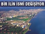 Bir ilin ismi değişiyor