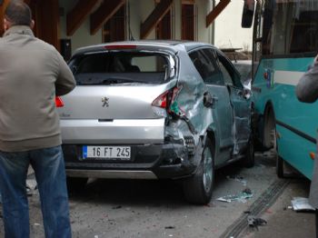 Bursa'da zincirleme kaza