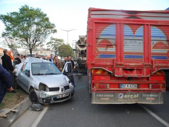 BEKIR ATMACA - Fatsa'daki Kaza Ucuz Atlatıldı: 1 Yaralı
