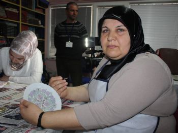 RECEP ŞAHIN - İşaret Diliyle Sanat Öğreniyorlar