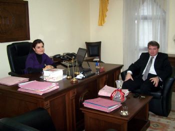 ERKAN KARAHAN - Kaymakam Karahan Adliye Sarayı'nı Ziyaret Etti