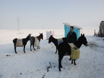 Muş’ta Şebeke Suları Dondu