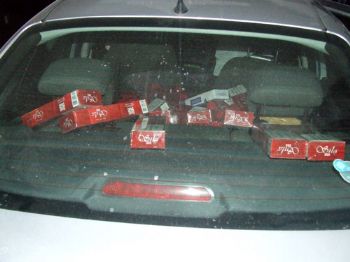 Otoyoldaki Kaza, Sigara Kaçakçılığını Ortaya Çıkardı