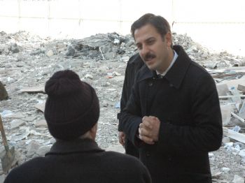 Savcı Bayram Oteli'nin Enkazında İnceleme Yaptı