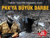 Yedi katlı PKK mağarasına baskın