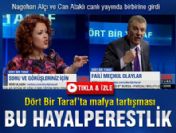 Canlı yayında mafya tartışması