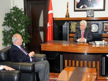 FIKRET AKOVA - Burhaniye’den Rektör Alkan’a Ziyaret