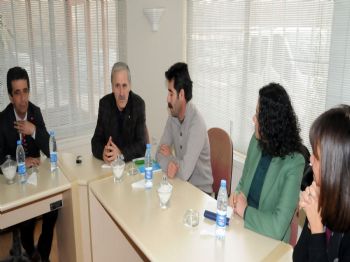 SÜLEYMAN ÇELEBİ - Chp'li Vekillerden Van Belediye Başkanı Kaya'ya Ziyaret
