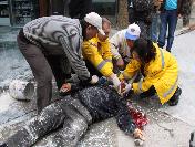 İskeleden Düşen İşçi Ağır Yaralandı