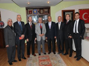 İKITELLI - İstanbul Kültür Üniversitesi’nden Başkan Kocamaz’a Ziyaret