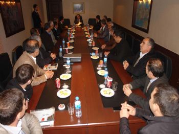 Kosgeb'den Kredi Alan Vatandaşlar Şırnak Valisi Özkan'ı Ziyaret Etti