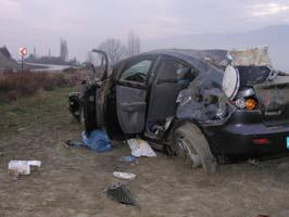 Tosya'da Trafik Kazası: 5 Yaralı