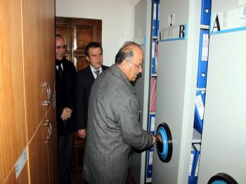 VEFA KAYA - Vali Kolat, Tapu Müdürlüğü'nü Ziyaret Etti