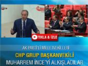AK Parti'liler Muharrem İnce'yi alkışladı