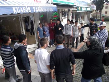 CAN TABAKOĞLU - Belediye Başkanı Tabakoğlu, Liselilerin Kısa Filminde Rol Aldı
