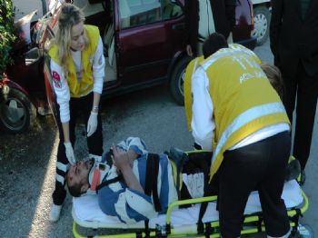 Fethiye’de Trafik Kazası   2 Yaralı