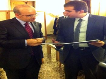 SERHAT TEMEL - İluh Deresi Kentsel Dönüşüm Projesi Maliye Bakanı Şimşek'e Sunuldu