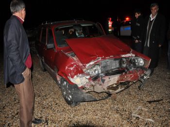 Tedaviden Dönerken Kazada Yaralandı