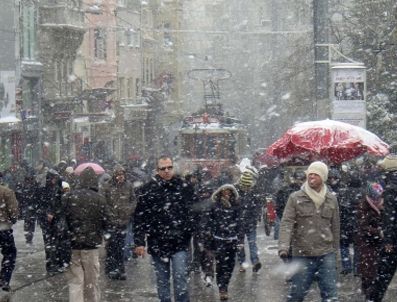 İstanbul kar yağışıyla uyandı