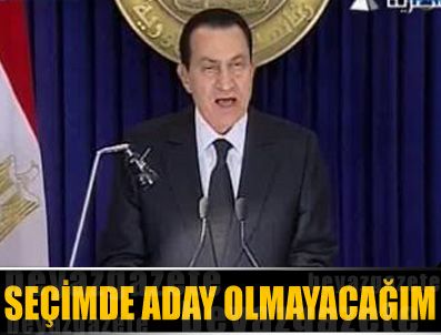 BBC - Hüsnü Mübarek: Seçimde aday olmayacağım