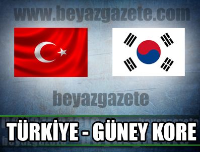 RECEP KıVRAK - Türkiye Güney Kore maçı özeti izle- maçın ardından