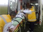 Yozgat'ta trafik kazası: 5 yaralı