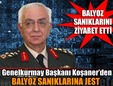 UĞUR YIĞIT - Koşaner Balyoz sanıklarını ziyaret etti