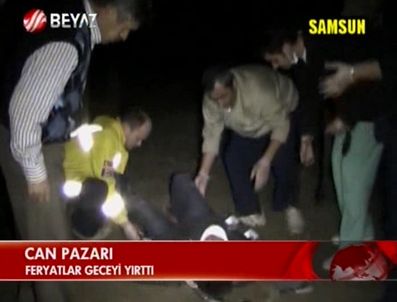 BAYRAM ŞAHIN - Samsun'da Trafik Kazası: 5 Yaralı