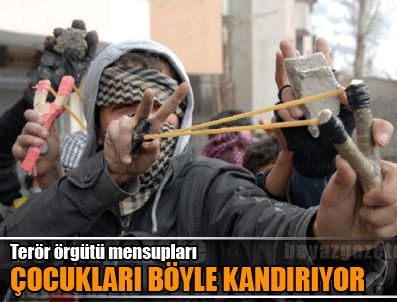 Çocukların eline bomba veriyorlar