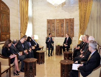 VELID EL MUALLIM - Beşşar Esad: Bölge politikaları halklar gözardı edilerek belirlenemez