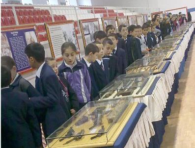 Çanakkale‘den Anadolu‘ya‘ müzesi, öğrencilerden büyük ilgi görüyor