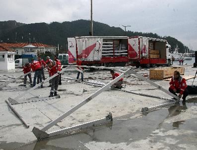 İSTANBUL DENIZ OTOBÜSLERI - Marmaris Limanı‘nda hazırlıklar başladı