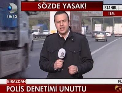 Otoyol işgal altında