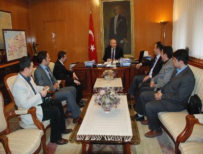 ZAMAN GAZETESI - Zaman Gazetesi Zonguldak il ve ilçe temsilcilerinden Vali Ata‘ya ziyaret