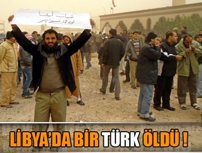 TOBRUK - Libya'da bir Türk silahla vurularak öldürüldü